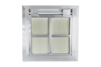 Люк в подвал Периметр 800х900п откидной алюминиевый