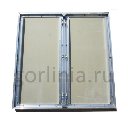 Люк под покраску Гиппократ 600п*1000 двухдверный стеновой стеновой